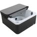 W'eau 4 persoons jacuzzi met spacover