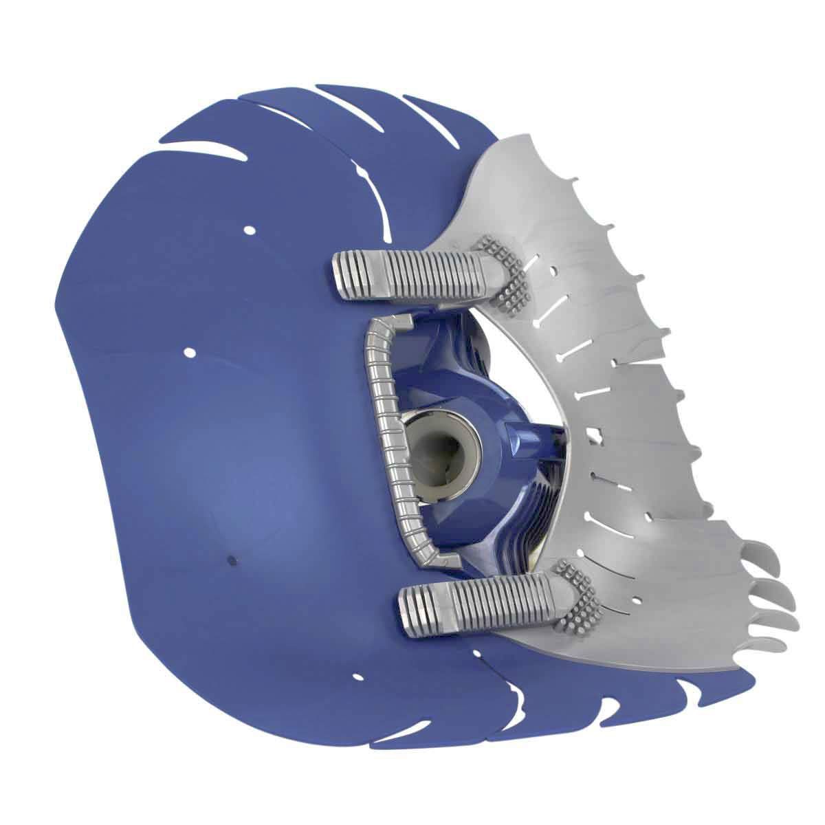 Zodiac T5 Duo zwembadreiniger borstels / onderkant