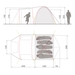 Vaude Campo Casa XT koepeltent 5 personen