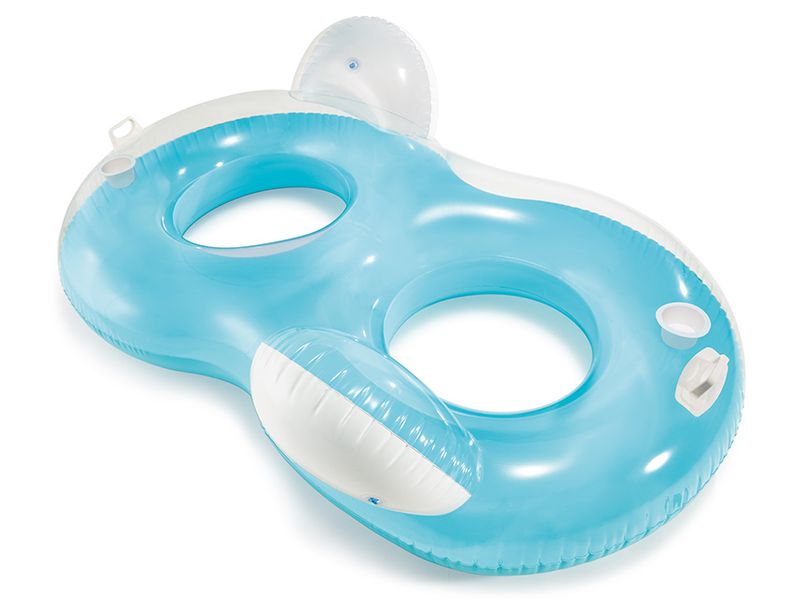 Intex Double Lounge zwemband met flessenhouders (198 cm)