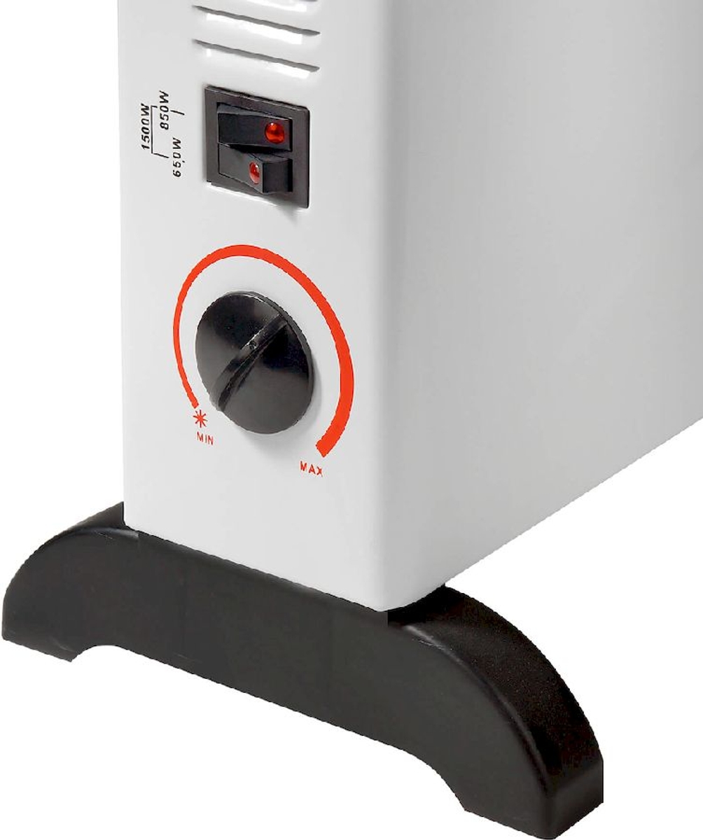 Eurom CK1500 convectorkachel bediening