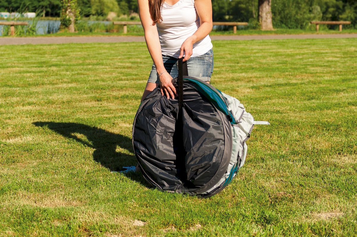 Coleman Galiano 2 pop up tent opzet uitleg