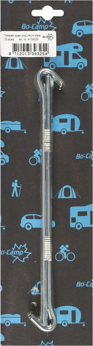 Bo-Camp open oog tentpen 24 cm - 10 stuks