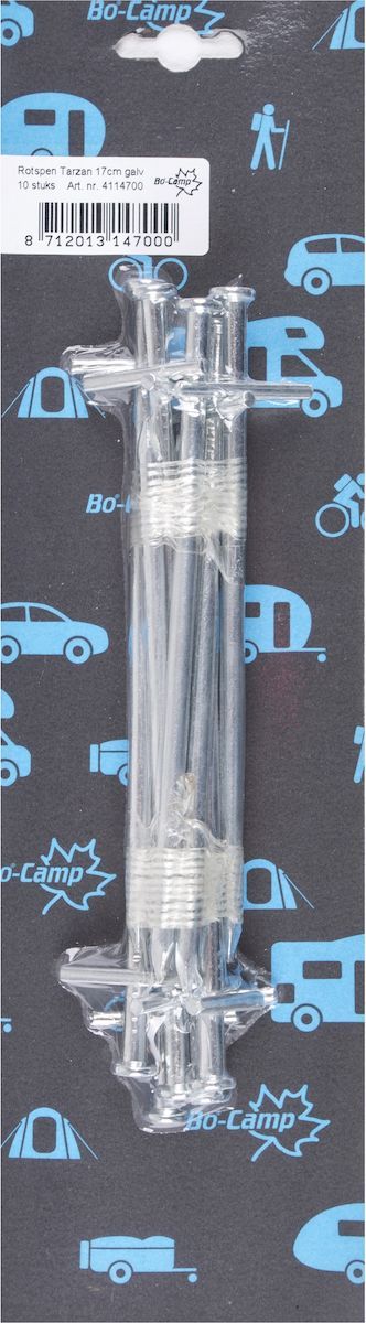 Bo-Camp Tarzan rotspen 17 cm - 10 stuks