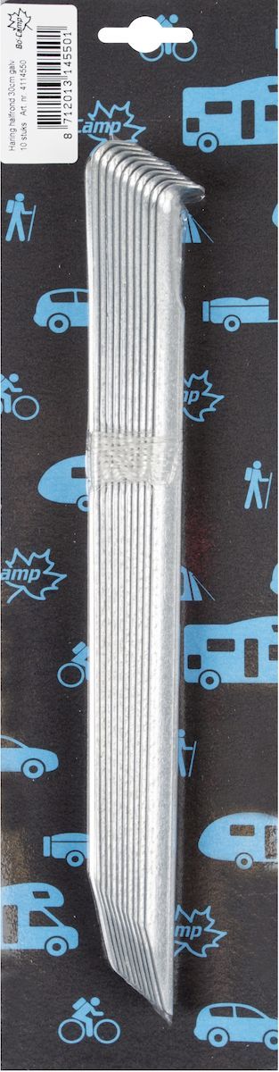 Bo-Camp halfronde haring 30 cm - 10 stuks