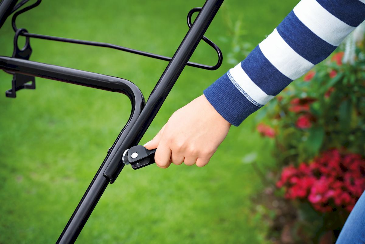 Wolf-Garten A 340 E elektrische grasmaaier verstelbare duwboom