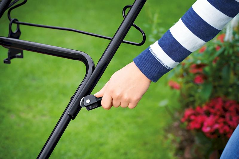 Wolf-Garten A 340 E elektrische grasmaaier verstelbare duwboom