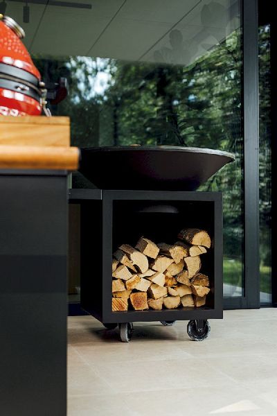 Ofyr Classic Storage Black 100 Pro hout