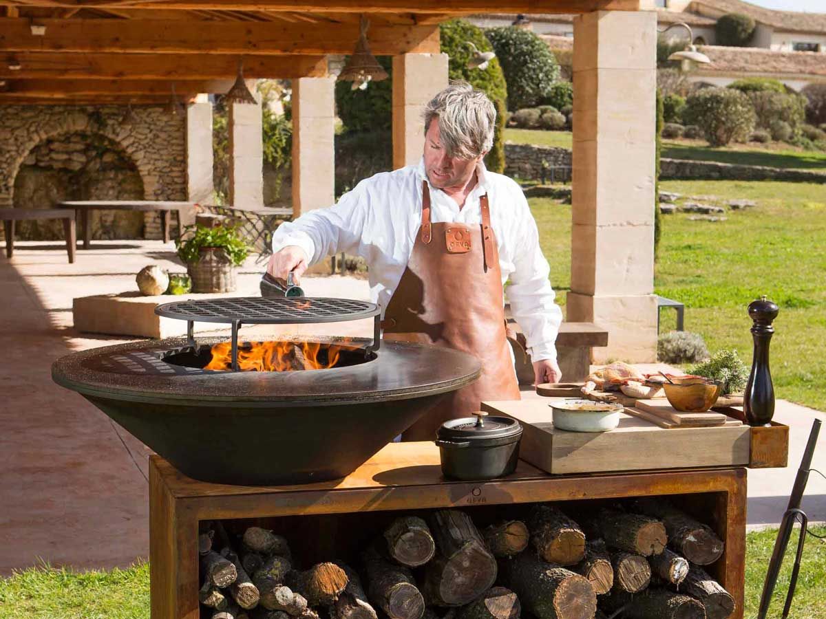 OFYR Island Corten 85 Ceramic Dark Grey