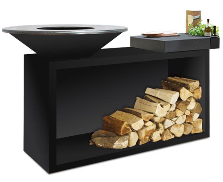 Ofyr Island Black 85-100 Ceramic Dark Grey