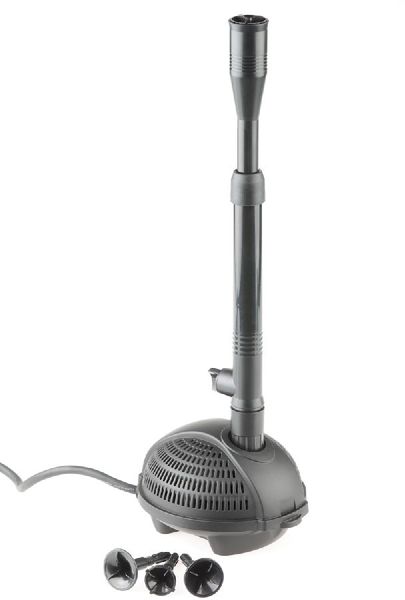 Pontec Pondovario 750 fonteinpomp met verschillende sproeikoppen