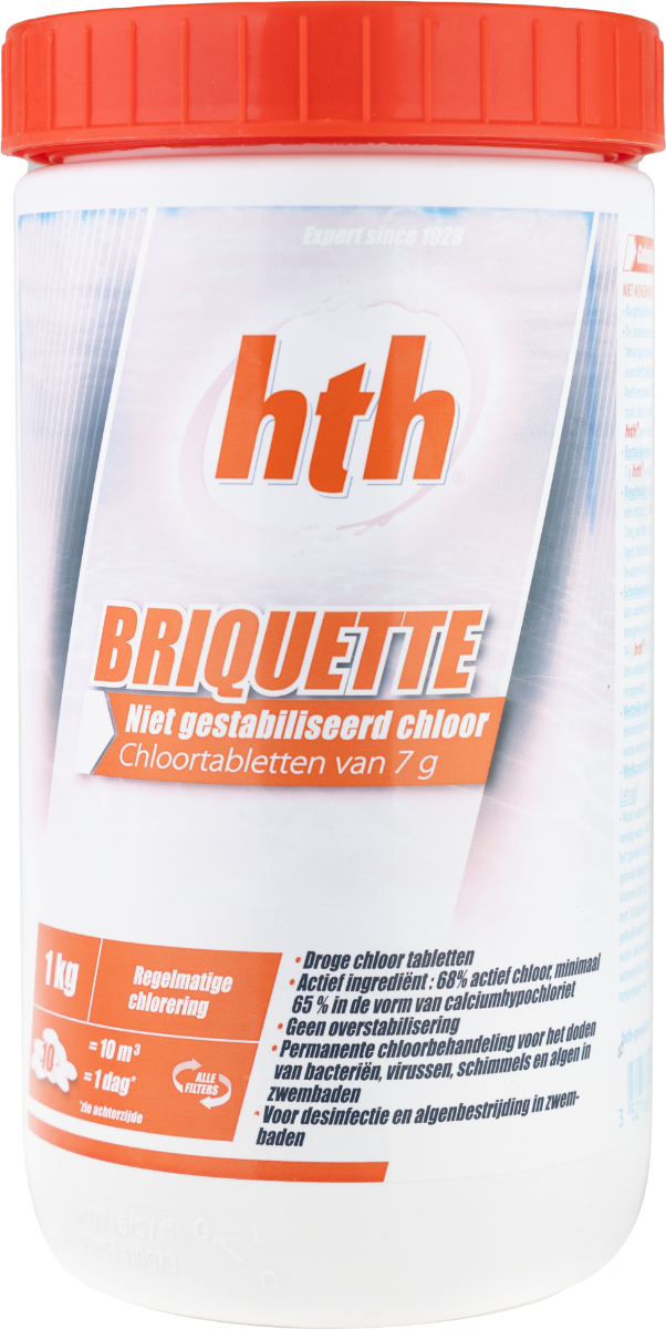 HTH chloortabletten 7 grams 1 kg
