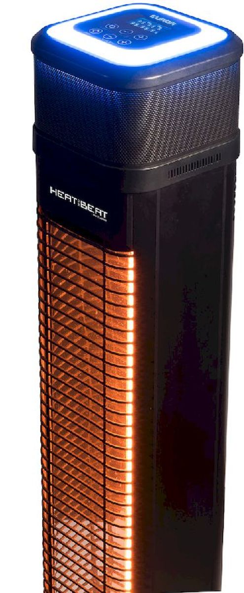 Eurom Heat and Beat Tower terrasverwarmer led
