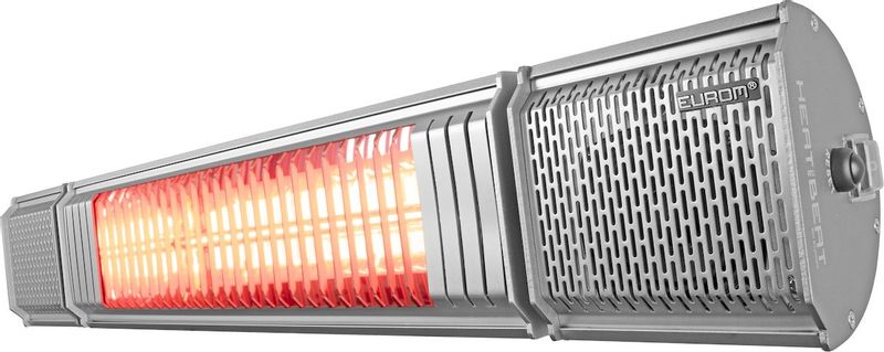 Eurom Heat and Beat grijs terrasverwarmer