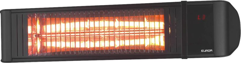 Eurom Golden 2000 Amber Focus terrasverwarmer schuin