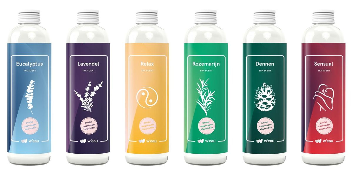 W'eau geurenpakket - 6 x 250 ml