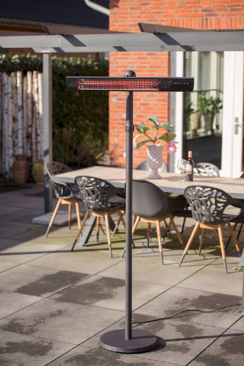 Sunred Heater Dark Standing 2500 terrasverwarmer - staand