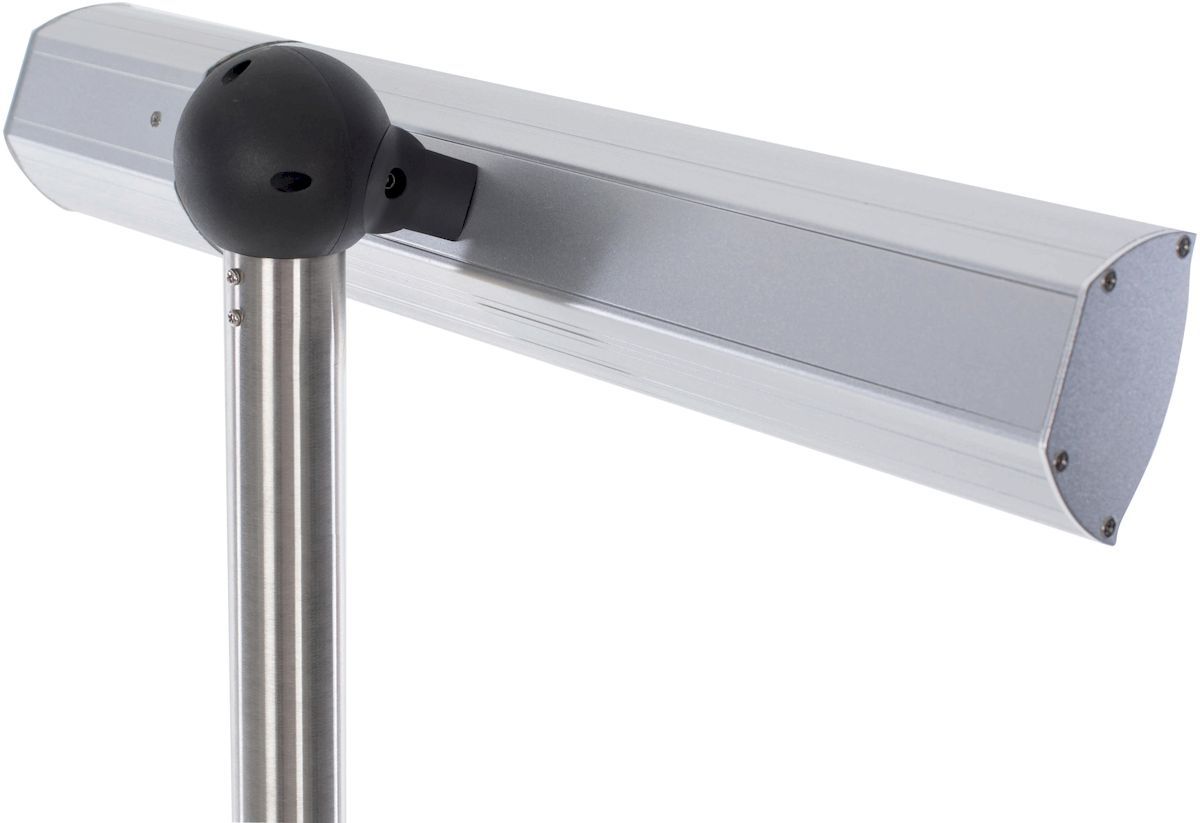 Sunred Heater Royal Diamond Silver Standing 2000 terrasverwarmer bevestiging