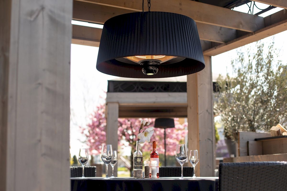 Sunred Heater Artix Hanging 1800 terrasverwarmer zwart