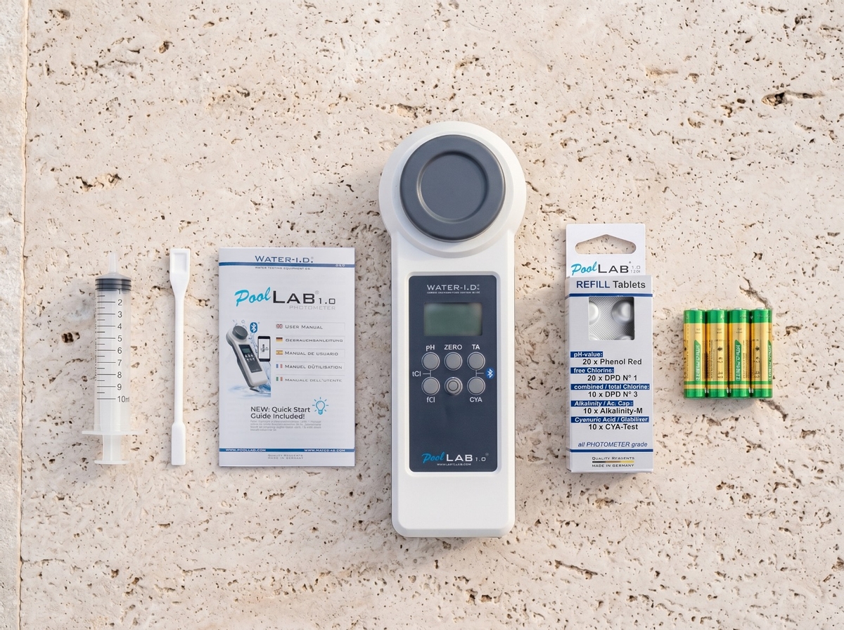 Toppy PoolLab 1.0 digitale zwembad tester