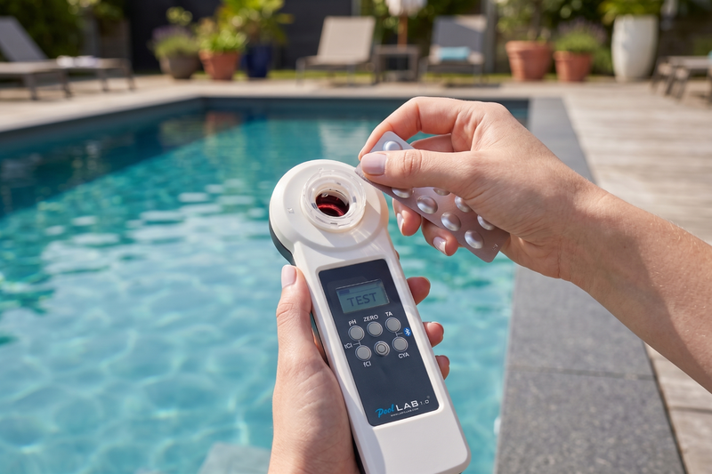 Toppy PoolLab 1.0 digitale zwembad tester