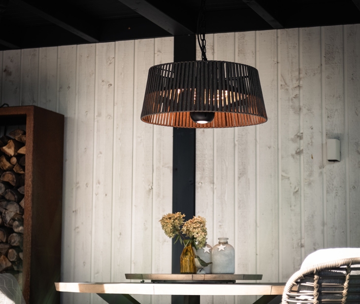 Sunred Heater Artix Corda Bright Hanging 1800 terrasverwarmer - sfeer