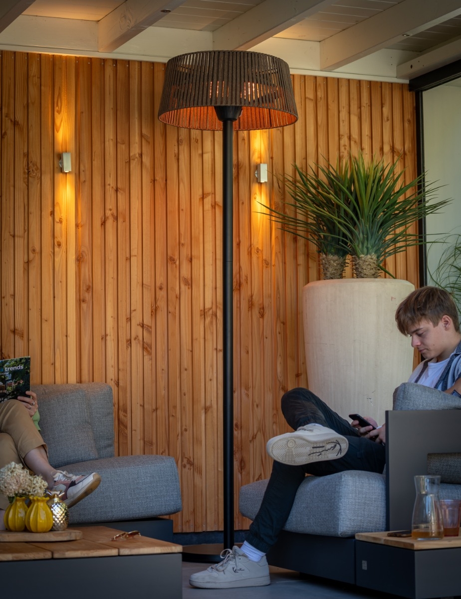 Sunred Heater Artix Corda Standing 2100 terrasverwarmer - Bruin - sfeer