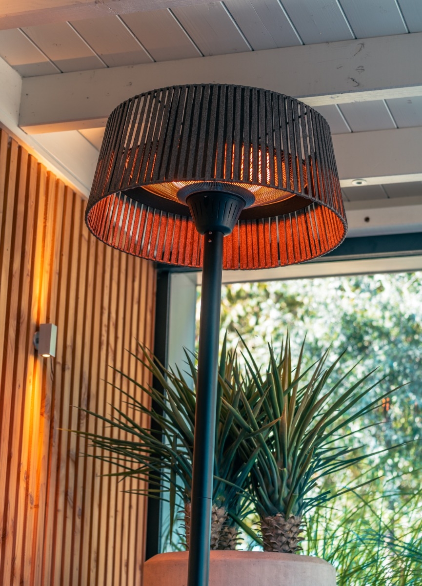 Sunred Heater Artix Corda Standing 2100 terrasverwarmer - Bruin - closeup