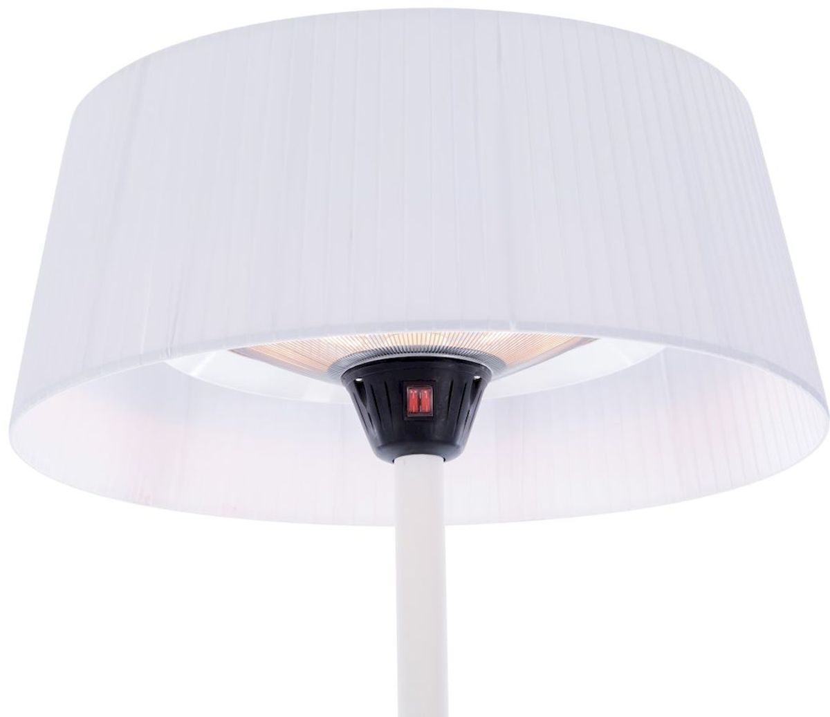 Sunred Heater Artix Standing White 2100 terrasverwarmer bovenkant