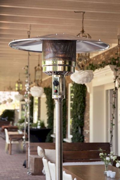 Sunred Sargas Gas Heater Stainless Steel 14.000 terrasverwarmer terras