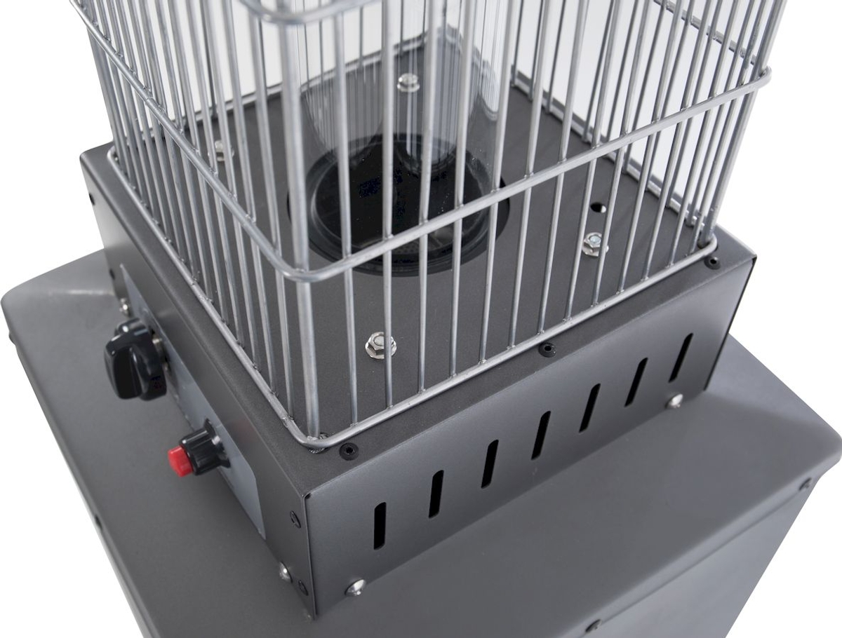 Sunred Atria Flame Torch Grey 11000 terrasverwarmer