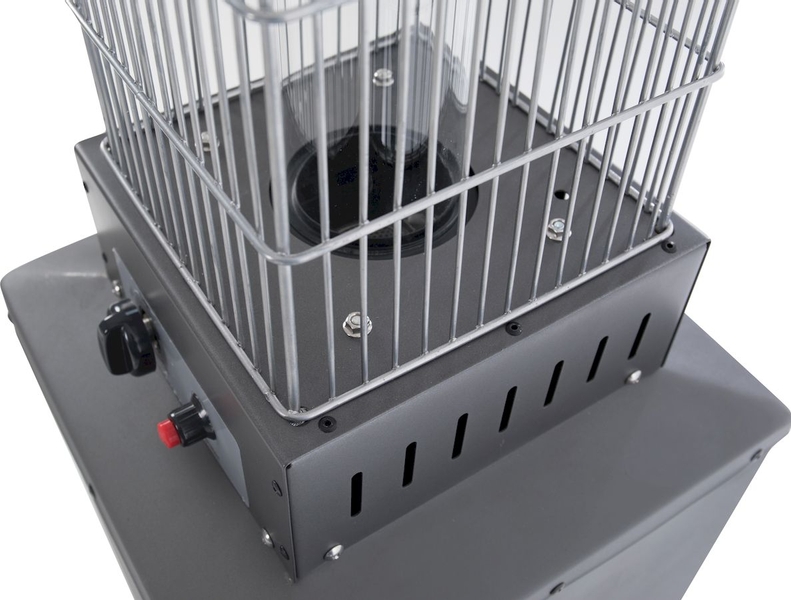 Sunred Atria Flame Torch Grey 11000 terrasverwarmer