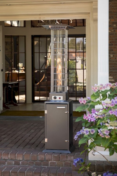 Sunred Atria Flame Torch Grey 11000 terrasverwarmer