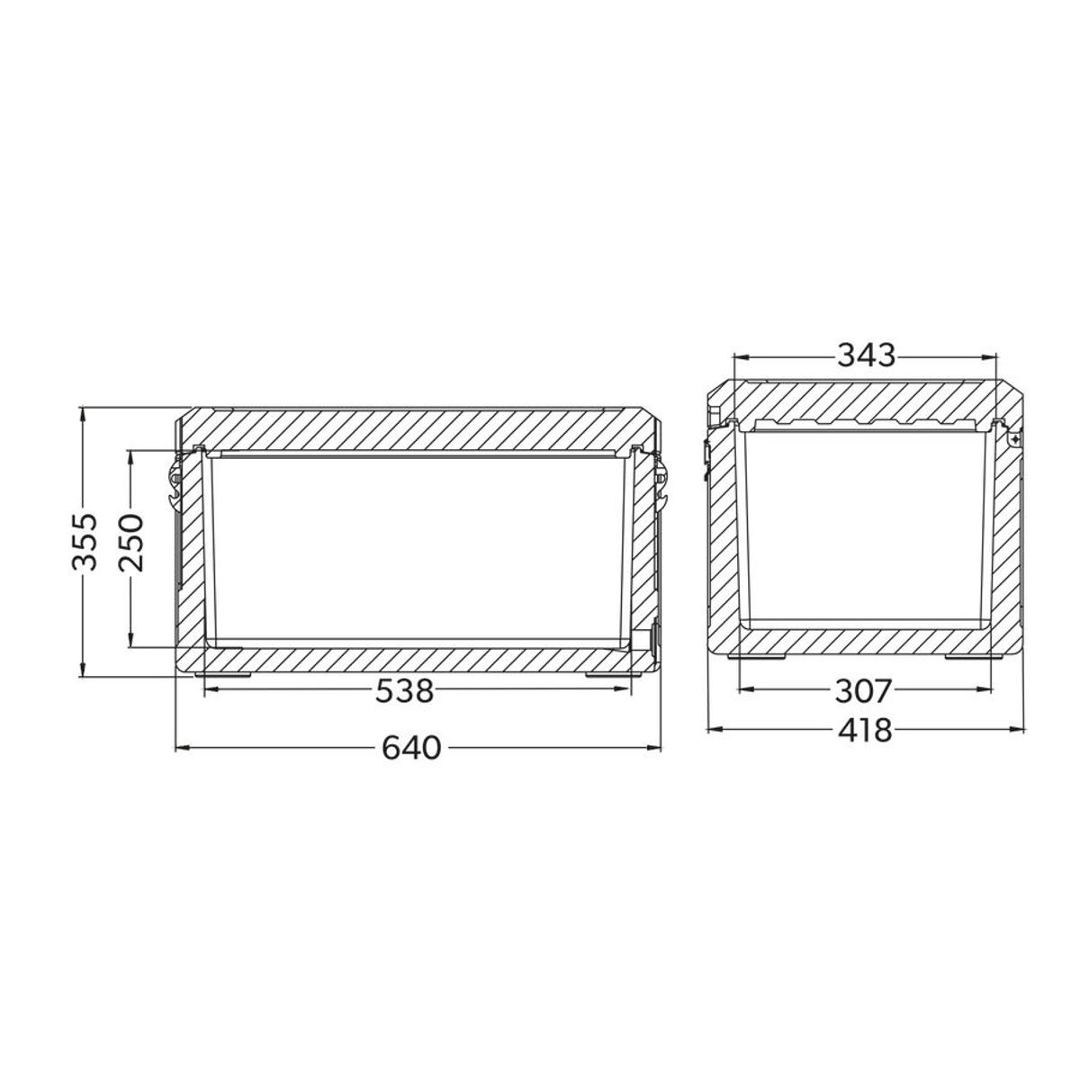 Dometic Cool Ice CI 42 passieve koelbox - 43L Groen