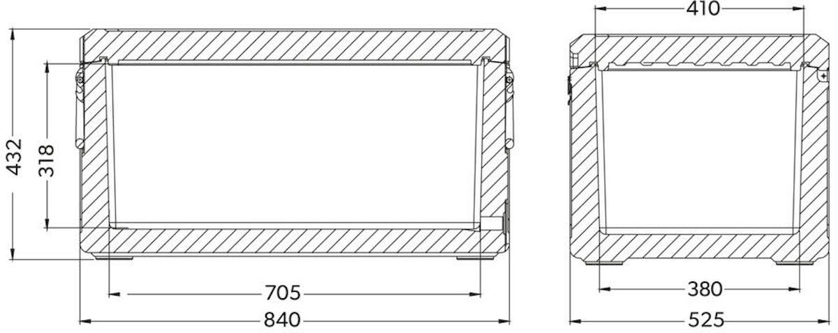 Dometic Cool Ice CI 85 passieve koelbox - 87 liter