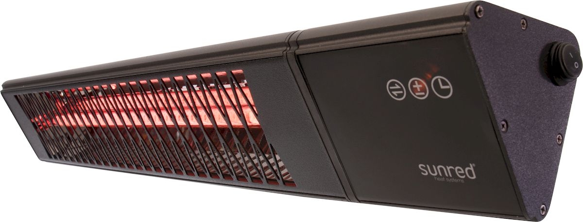 Sunred Heater Professional Smart Royal Diamond Dark Wall 2500 terrasverwarmer