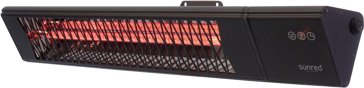Sunred Heater Professional Smart Royal Diamond Dark Wall 2500 terrasverwarmer