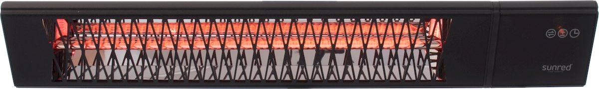 Sunred Heater Professional Smart Royal Diamond Dark Wall 2500 terrasverwarmer