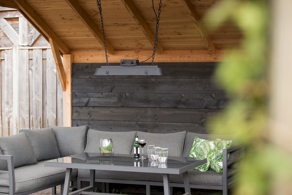 Sunred Heater Royal Diamond Dark Vintage Hanging 2500 terrasverwarmer