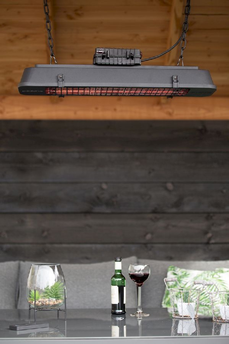 Sunred Heater Royal Diamond Dark Vintage Hanging 2500 terrasverwarmer