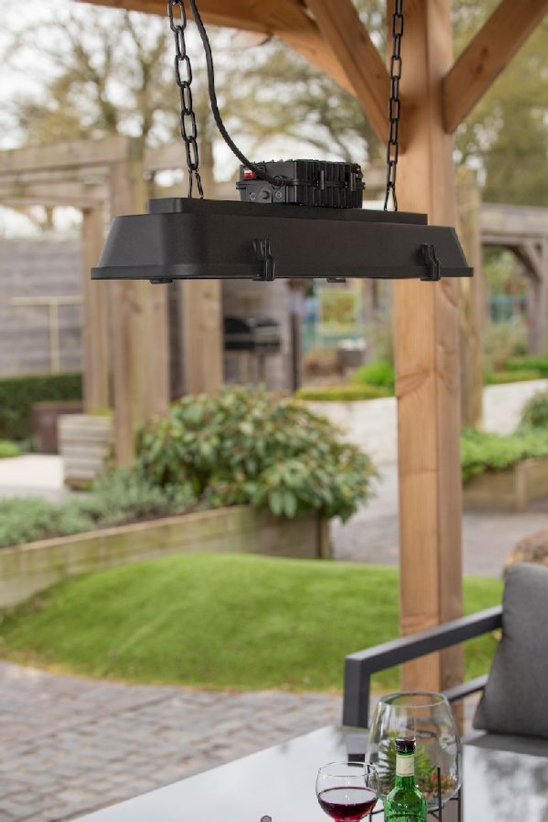 Sunred Heater Royal Diamond Dark Vintage Hanging 2500 terrasverwarmer