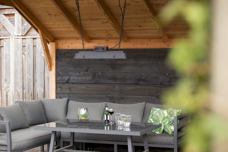 Sunred Heater Royal Diamond Dark Vintage Hanging 2500 terrasverwarmer