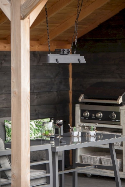 Sunred Heater Royal Diamond Dark Vintage Hanging 2500 terrasverwarmer