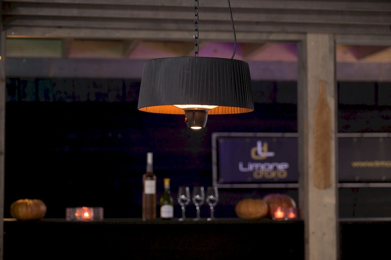 Sunred Heater Artix Hanging Black 1500 terrasverwarmer