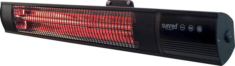 Sunred Heater Royal Diamond Dark Wall 1500 terrasverwarmer