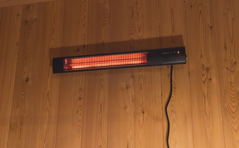 Sunred Heater Royal Diamond Dark Wall 2000 terrasverwarmer