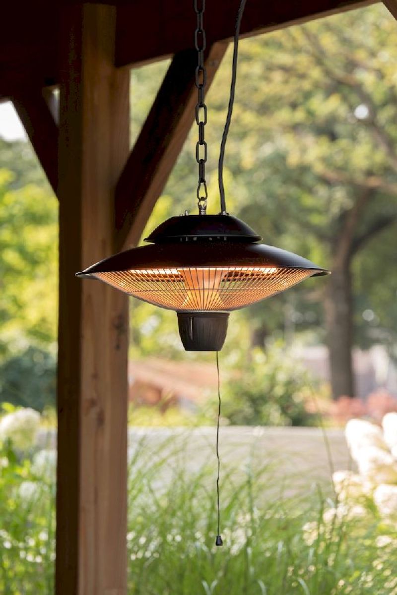 Sunred Heater Barcelona Hanging 1500 terrasverwarmer bevestigd