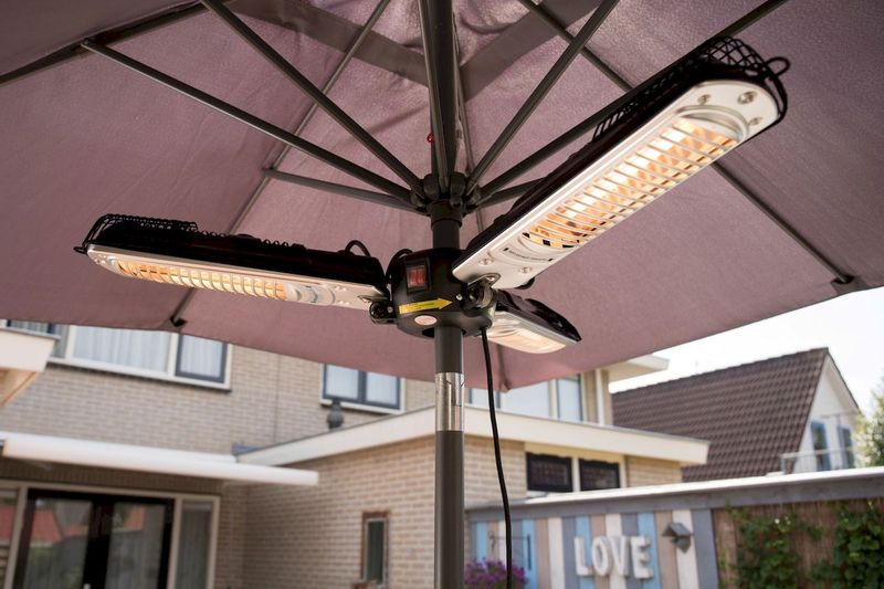 Snikken Won buitenspiegel Sunred Heater Parasol 2000 terrasverwarmer
