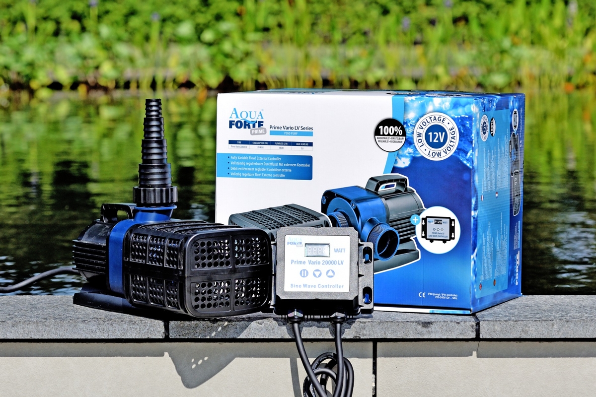 AquaForte Vario LV 10000 vijverpomp (12 volt)