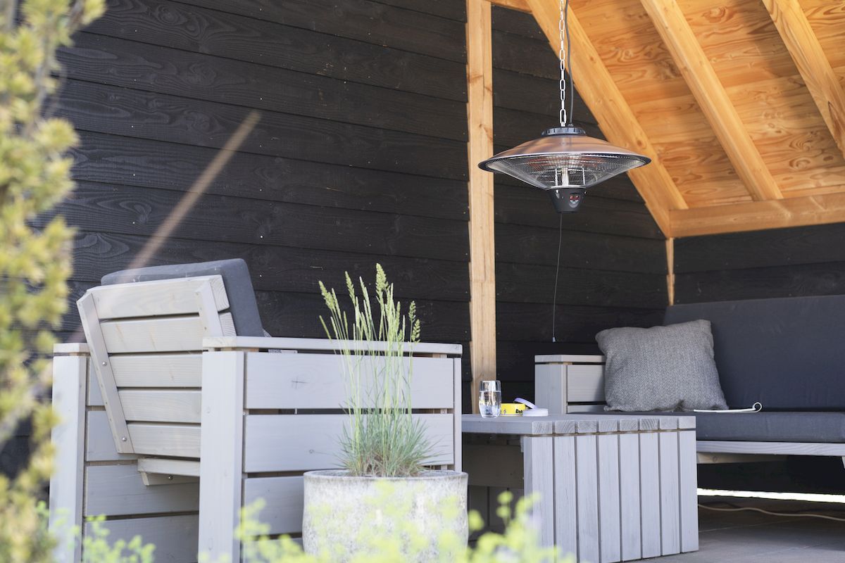 Eurom Partytent Heater 2100 terrasverwarmer, sfeerfoto 1